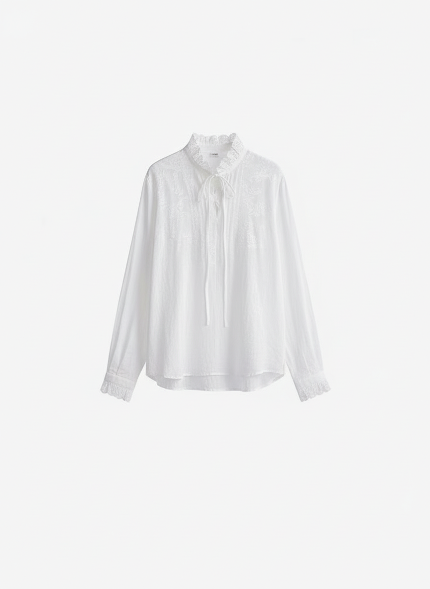 Traditional Chinese horse-face skirt | Black and white retro art print (modern retro style) 