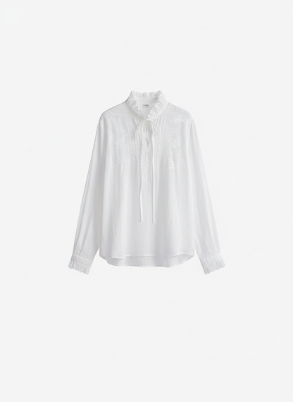 Traditional Chinese horse-face skirt | Black and white retro art print (modern retro style) 